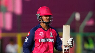 Young Vaibhav Suryavanshi also scored a quickfire 40 to impress many. Suryavanshi was dismissed by Brar (3/22) in the fifth over, wickets started tumbling at regular intervals and RR could managed 209 for 7 in the end. (REUTERS)