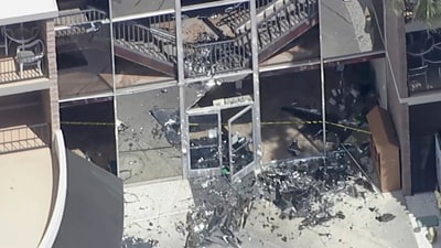 According to California Governor Gavin Newsom's office, he is aware of the bombing and is coordinating with local and federal authorities. (AP) According to California Governor Gavin Newsom's office, he is aware of the bombing and is coordinating with local and federal authorities. (AP)
