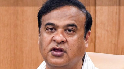 Assam CM Himanta Biswa Sarma alleged that Congress MP Gaurav Gogoi had been invited to Pakistan by their spy agency. (PTI) Assam CM Himanta Biswa Sarma alleged that Congress MP Gaurav Gogoi had been invited to Pakistan by their spy agency. (PTI)