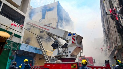 Telangana Fire Disaster Response Emergency and Civil Defence released names of 17 deceased that includes eight children. (PTI) Telangana Fire Disaster Response Emergency and Civil Defence released names of 17 deceased that includes eight children. (PTI)