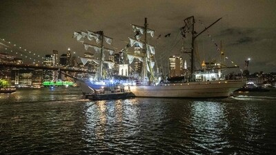 The Brooklyn Bridge tragedy occurred only sixteen months after a huge cargo ship struck Baltimore's Francis Scott Key Bridge on March 26, 2024. (Getty Images via AFP) The Brooklyn Bridge tragedy occurred only sixteen months after a huge cargo ship struck Baltimore's Francis Scott Key Bridge on March 26, 2024. (Getty Images via AFP)