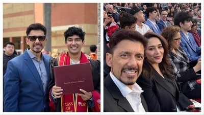 Dr Sriram Nene shared a bunch of photos from Arin's convocation ceremony. Dr Sriram Nene shared a bunch of photos from Arin's convocation ceremony.