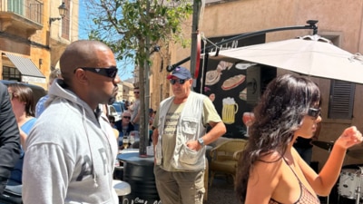 Kanye West and Bianca Censori got all eyes on them on the streets of Mallorca. Kanye West and Bianca Censori got all eyes on them on the streets of Mallorca.