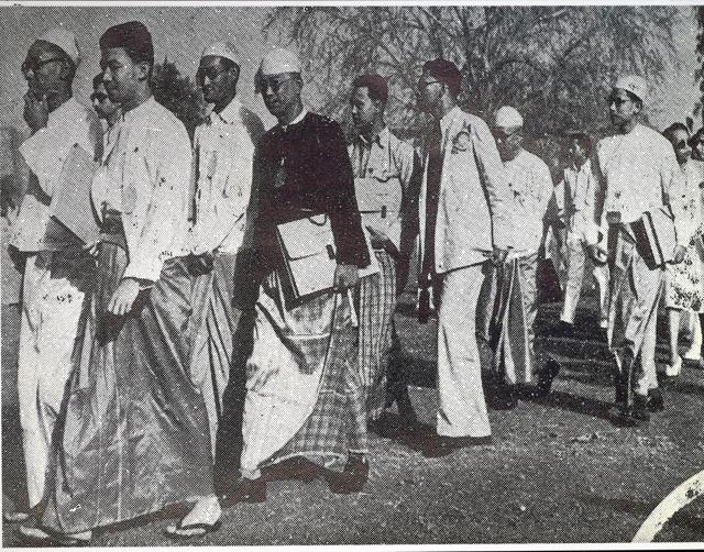 An archive photograph shows Burmese delegates arriving for a conference organised by ICWA. (Arvind Yadav/HT Photo) An archive photograph shows Burmese delegates arriving for a conference organised by ICWA. (Arvind Yadav/HT Photo)