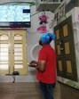Control room of digital thikri pehra project rolled out under community participation at Dhilwan village in Faridkot on Sunday. (HT Photo)