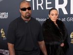 File photo of Kanye West and Bianca Censori on the red carpet during the 67th Annual Grammy Awards.