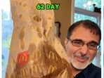Dr Robert G DeBease shared a video documenting his fast food order, which did not 'rot' even after 2 months. (Instagram/ Dr Robert G DeBease)