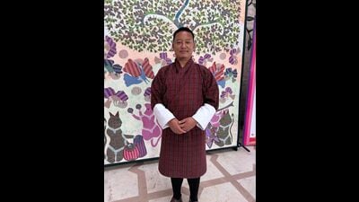 Author Needrup Zangpo (Jaipur Literature Festival) Author Needrup Zangpo (Jaipur Literature Festival)