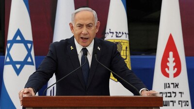 Until now, Israeli PM Benjamin Netanyahu has rejected any permanent ceasefire that does not dismantle Hamas's military and governing capabilities. (via REUTERS)