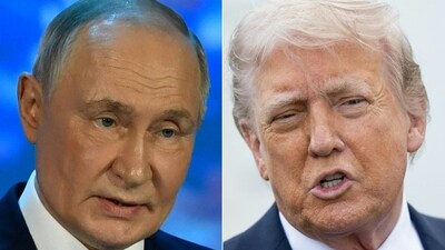 Putin said he and Donald Trump agreed that Moscow would present a "memorandum"—developed in coordination with Ukraine—outlining key positions for a "possible" future peace deal. (AFP) Putin said he and Donald Trump agreed that Moscow would present a "memorandum"—developed in coordination with Ukraine—outlining key positions for a "possible" future peace deal. (AFP)
