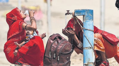 Extreme heat is one of the most dangerous climate risks for maternal and infant health north India, the study said. (AFP File) Extreme heat is one of the most dangerous climate risks for maternal and infant health north India, the study said. (AFP File)