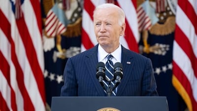 Joe Biden also gets a special pension for being a former president. This gives him a steady income, along with office space and security. (AFP)