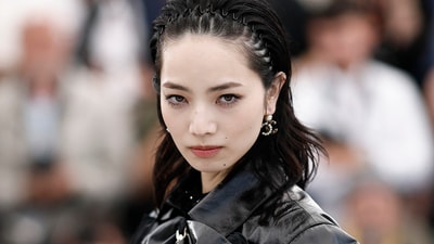 Cast member Nana Komatsu poses during a photocall for the film "Exit 8" (The Exit 8) presented as part of midnight screenings at the 78th Cannes Film Festival in Cannes, France, May 19, 2025. REUTERS/Benoit Tessier (REUTERS)