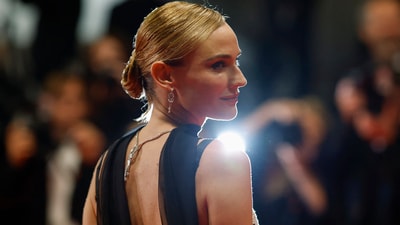 Diane Kruger poses on the red carpet during arrivals for the screening of the film "La femme la plus riche du monde" (The Richest Woman in the World) Out of competition at the 78th Cannes Film Festival in Cannes, France, May 18, 2025. REUTERS/Manon Cruz (REUTERS)