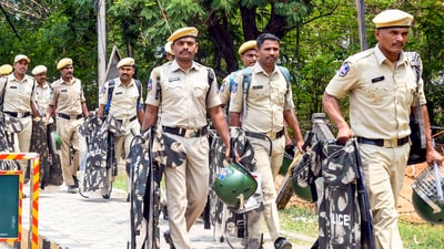 The arrests were made after a joint operation by the counterintelligence cells of Andhra Pradesh and Telangana Police. (Representational Image: PTI) The arrests were made after a joint operation by the counterintelligence cells of Andhra Pradesh and Telangana Police. (Representational Image: PTI)