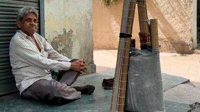 In his 60s, Puran Chand sells “chick blinds,” the slatted bamboo screens that sieve the daylight streaming in through doors and windows. (HT) In his 60s, Puran Chand sells “chick blinds,” the slatted bamboo screens that sieve the daylight streaming in through doors and windows. (HT)