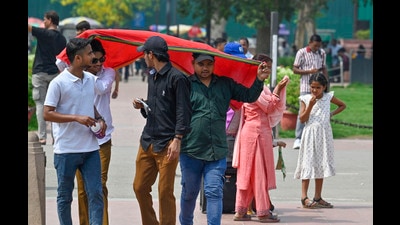 The maximum temperature was 40.8°C. (RAJ K RAJ /HT PHOTO) The maximum temperature was 40.8°C. (RAJ K RAJ /HT PHOTO)