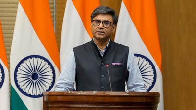Foreign Secretary Vikram Misri led the Centre's press briefings on India's recent military action against Pakistan over the April 22 Pahalgam terror attack. (MEA file) Foreign Secretary Vikram Misri led the Centre's press briefings on India's recent military action against Pakistan over the April 22 Pahalgam terror attack. (MEA file)