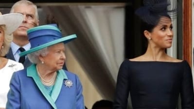 Meghan Markle's rude behaviour towards her wedding caterer allegedly forced the late Queen Elizabeth to intervene, according to a royal author Meghan Markle's rude behaviour towards her wedding caterer allegedly forced the late Queen Elizabeth to intervene, according to a royal author