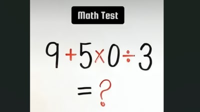 A brain teaser shared on X baffled many with a maths question. (X/@brainyquiz_)