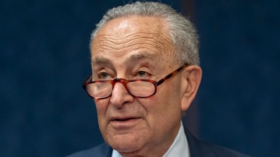 DOGE responsible for Brooklyn Bridge tragedy? Chuck Schumer's bizarre claim (AP Photo/Mark Schiefelbein) (AP) DOGE responsible for Brooklyn Bridge tragedy? Chuck Schumer's bizarre claim (AP Photo/Mark Schiefelbein) (AP)