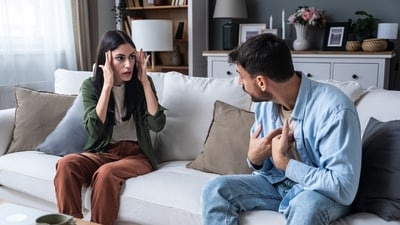 Fights may be the 'symptom' of a failing marriage, but not the root cause. (Shutterstock) Fights may be the 'symptom' of a failing marriage, but not the root cause. (Shutterstock)