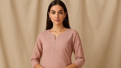 Schiffli kurta sets that scream summer elegance: Cool cotton, hot looks; Top 8 picks (AI Generated) Schiffli kurta sets that scream summer elegance: Cool cotton, hot looks; Top 8 picks (AI Generated)