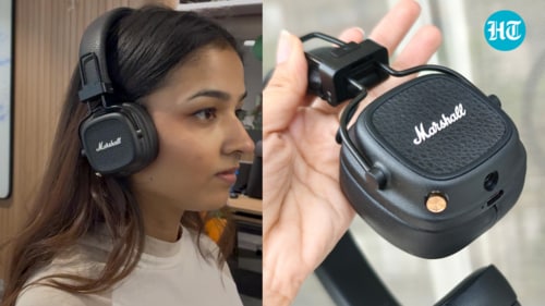 Marshall Major V comes with a faux leather finish with Marshall branding (Aishwarya Panda-HT) Marshall Major V comes with a faux leather finish with Marshall branding (Aishwarya Panda-HT)