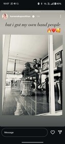 Kareena shared a second version of the photo, reposting it in black and white. Kareena shared a second version of the photo, reposting it in black and white.