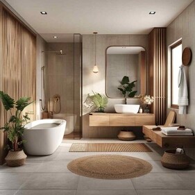 Home decor, interior design tips: Add hues and tones to your bathroom with these accessories and products (Photo by Pinterest) Home decor, interior design tips: Add hues and tones to your bathroom with these accessories and products (Photo by Pinterest)