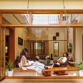 Terracotta jaalis to living walls: Home interior designer reveal summer’s hottest cool-down trend. (Image by Lampros) Terracotta jaalis to living walls: Home interior designer reveal summer’s hottest cool-down trend. (Image by Lampros)