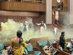 Accused entered Lok Sabha on December 13, 2023, released gas canisters, and shouted slogans. Accused entered Lok Sabha on December 13, 2023, released gas canisters, and shouted slogans.