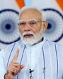 Prime Minister Narendra Modi addresses the 78th World Health Assembly in Geneva, Switzerland, on Tuesday. (DPR PMO)