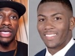 Netizens call for Ryan Clark's (R) removal from ESPN amid Robert Griffin III (L) beef (rgiii/Instagram, @Realrclark25/X)