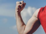 He noted that simply seeing something beautiful, like a muscular physique, can stimulate dopamine