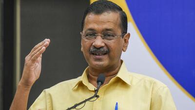 AAP national convener and former Delhi chief minister Arvind Kejriwal speaks during the launch of the party's students wing, the Association of Students for Alternative Politics (ASAP). (PTI)