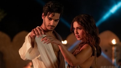 Ishaan Khatter and Bhumi Pednekar's chemistry in The Royals has been panned by the audience on social media.