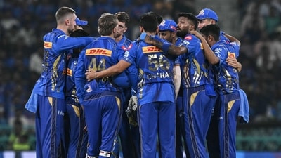 Mumbai Indians are seeking to book their place in the playoffs of IPL 2025. (AFP) Mumbai Indians are seeking to book their place in the playoffs of IPL 2025. (AFP)
