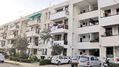 In older buildings that don’t have sufficient internal space to accommodate lifts, the Chandigarh administration has granted permission to construct lifts on a nearby suitable land, subject to certain conditions. (HT File)