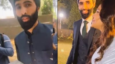 Jyoti Malhotra was seen with the man who delivered a cake to the Pakistani High Commission in Delhi Jyoti Malhotra was seen with the man who delivered a cake to the Pakistani High Commission in Delhi