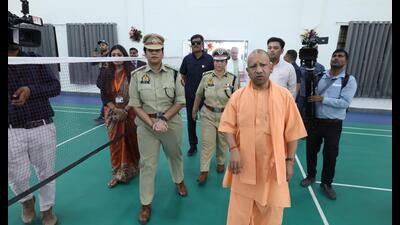 U.P. chief minister Yogi Adityanath inaugurated the newly built police lines in Kasganj on May 20. (Sourced) U.P. chief minister Yogi Adityanath inaugurated the newly built police lines in Kasganj on May 20. (Sourced)