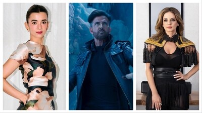 Hrithik Roshan is doing some serious action in War 2 teaser, and Sussane Khan and Saba Azad reacted to it.
