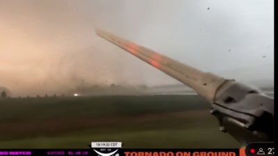 In northern Alabama, a tornado wreaked havoc, leading to emergency alerts while storm chaser Reed Timmer recorded the harrowing experience of confronting the storm's fury. (X/Reed Timmer) In northern Alabama, a tornado wreaked havoc, leading to emergency alerts while storm chaser Reed Timmer recorded the harrowing experience of confronting the storm's fury. (X/Reed Timmer)