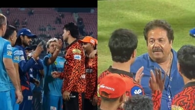 Abhishek Sharma, Digvesh Rathi were involved in heated clash during LSG vs SRH Abhishek Sharma, Digvesh Rathi were involved in heated clash during LSG vs SRH
