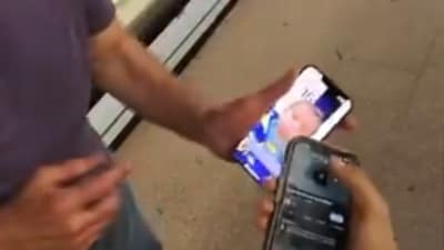 Social media is flooded with videos of creators staging pranks on unsuspecting strangers. (X/@cijicooks)