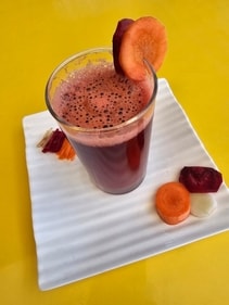 Amla beetroot carrot ginger juice (HT Photo) Amla beetroot carrot ginger juice (HT Photo)