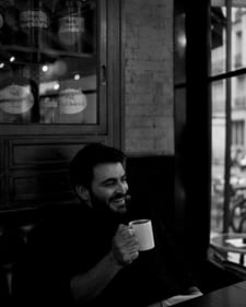 Manav Kaul savouring his favourite tea (Instagram)