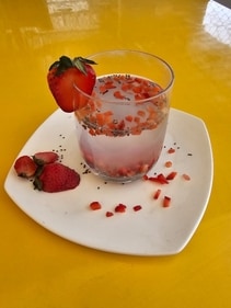 Tcw punch-chia, strawberry juice (HT Photo) Tcw punch-chia, strawberry juice (HT Photo)