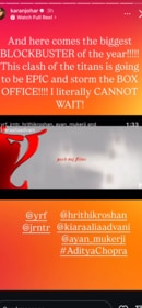 Karan Johar can't wait to watch War 2. Karan Johar can't wait to watch War 2.