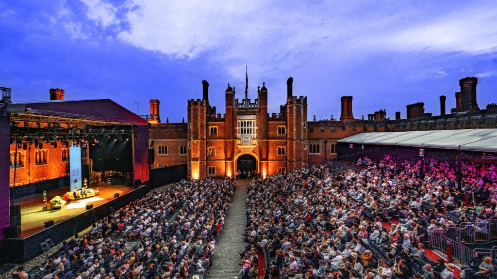 The one-day festival grew out of Queen Camilla’s online book club that was launched during the pandemic. (The Queen’s Reading Room Festival) The one-day festival grew out of Queen Camilla’s online book club that was launched during the pandemic. (The Queen’s Reading Room Festival)